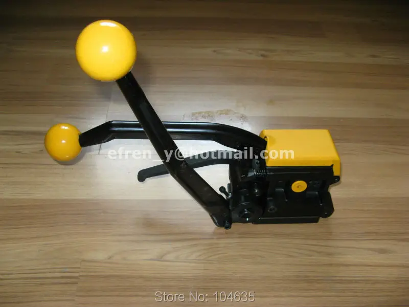 Ручной инструмент для обвязки стальных лент без пряжки модель A333 ручной станок