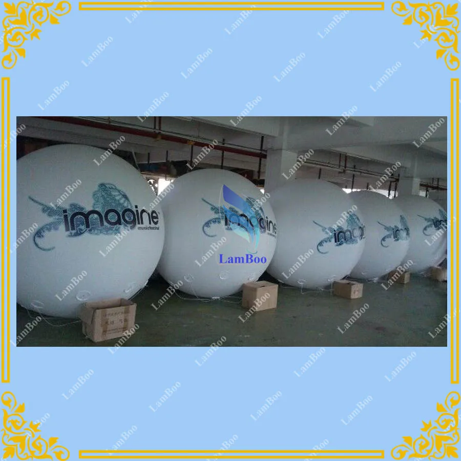 Лидер продаж надувной Гелиевый шар 2 м/6 5 футов сфера для мероприятий/печать