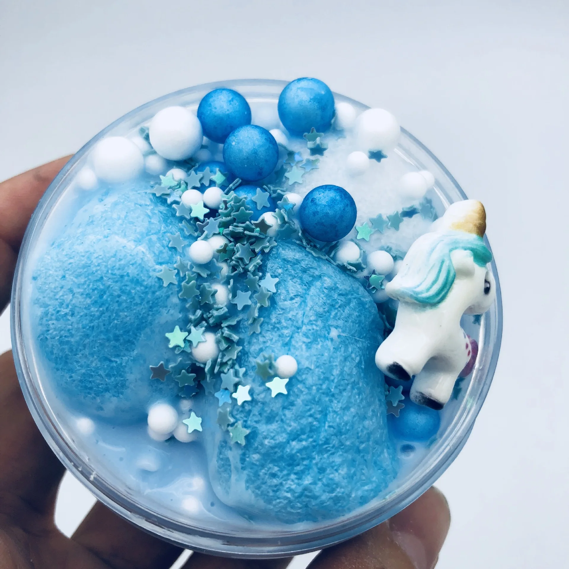 Слайм хлопковый ярких цветов 5 шт./упаковка для смешивания облако слайм мягкий