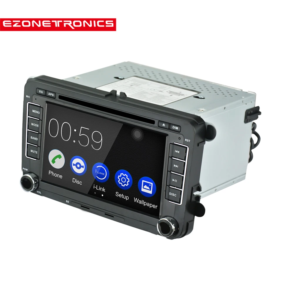 2 Din Авто carplay автомобильный dvd-плеер gps Радио стерео для VW GOLF 6 Polo Bora JETTA B6 PASSAT Tiguan SKODA OCTAVIA Bluetooth телефон