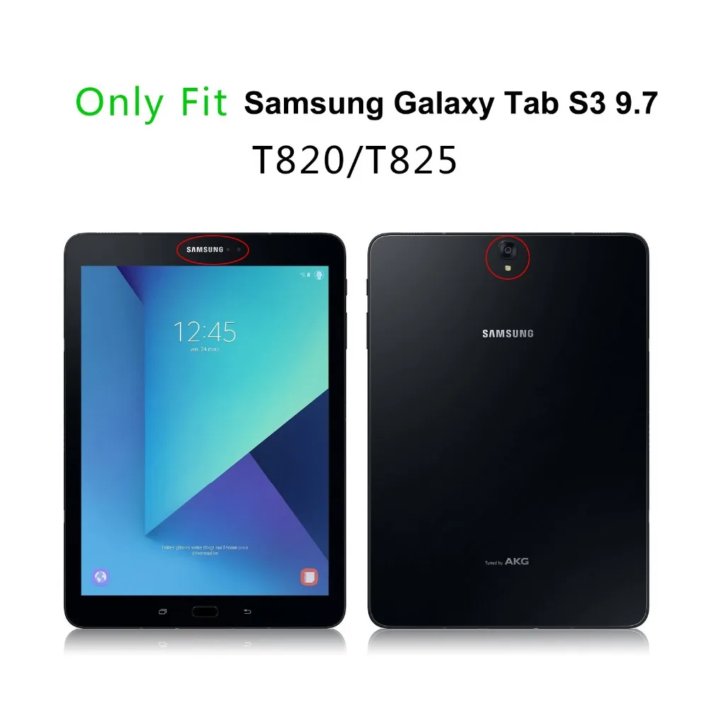 Модный чехол для samsung Galaxy Tab S3 T820 T825, 9,7 дюймов, чехол для планшета s, сетчатый Стильный кожаный чехол с подставкой+ ручка