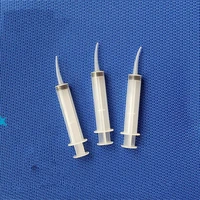 20pcsset disposable dental irrigation syringe with curved tip dental kit dental instrument
