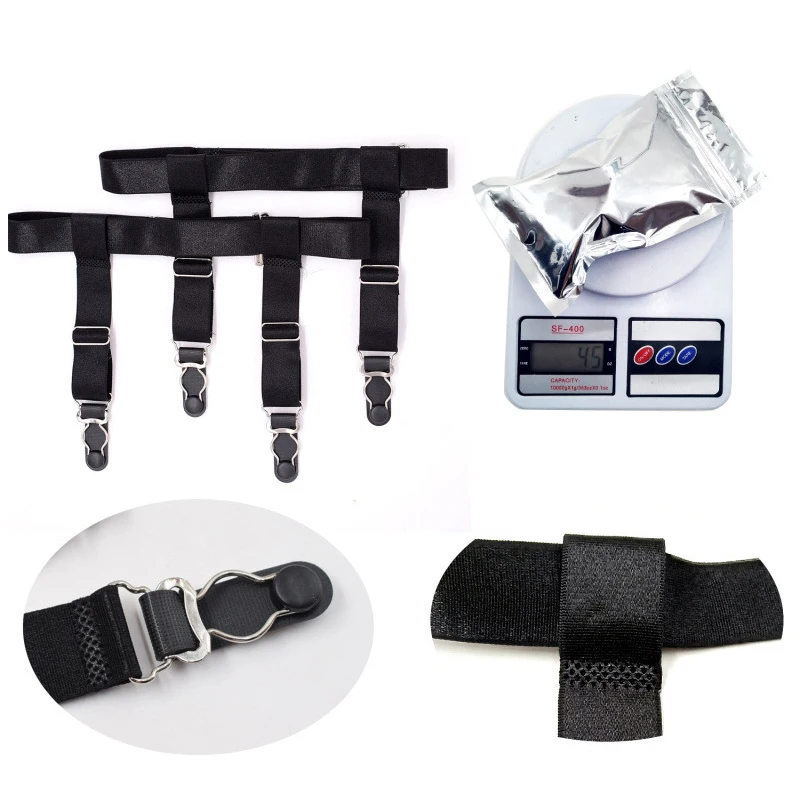 2 0 см ширина черные нейлоновые подвязки двухслойные тянущиеся бедра высокий пояс