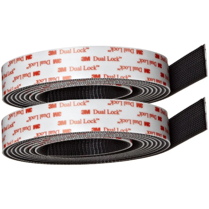 

Dual Lock SJ3551 Black Type 400 Mushroom Reclosable Fastener Tape Bacing VHB adhesive tape 25.4mm width
