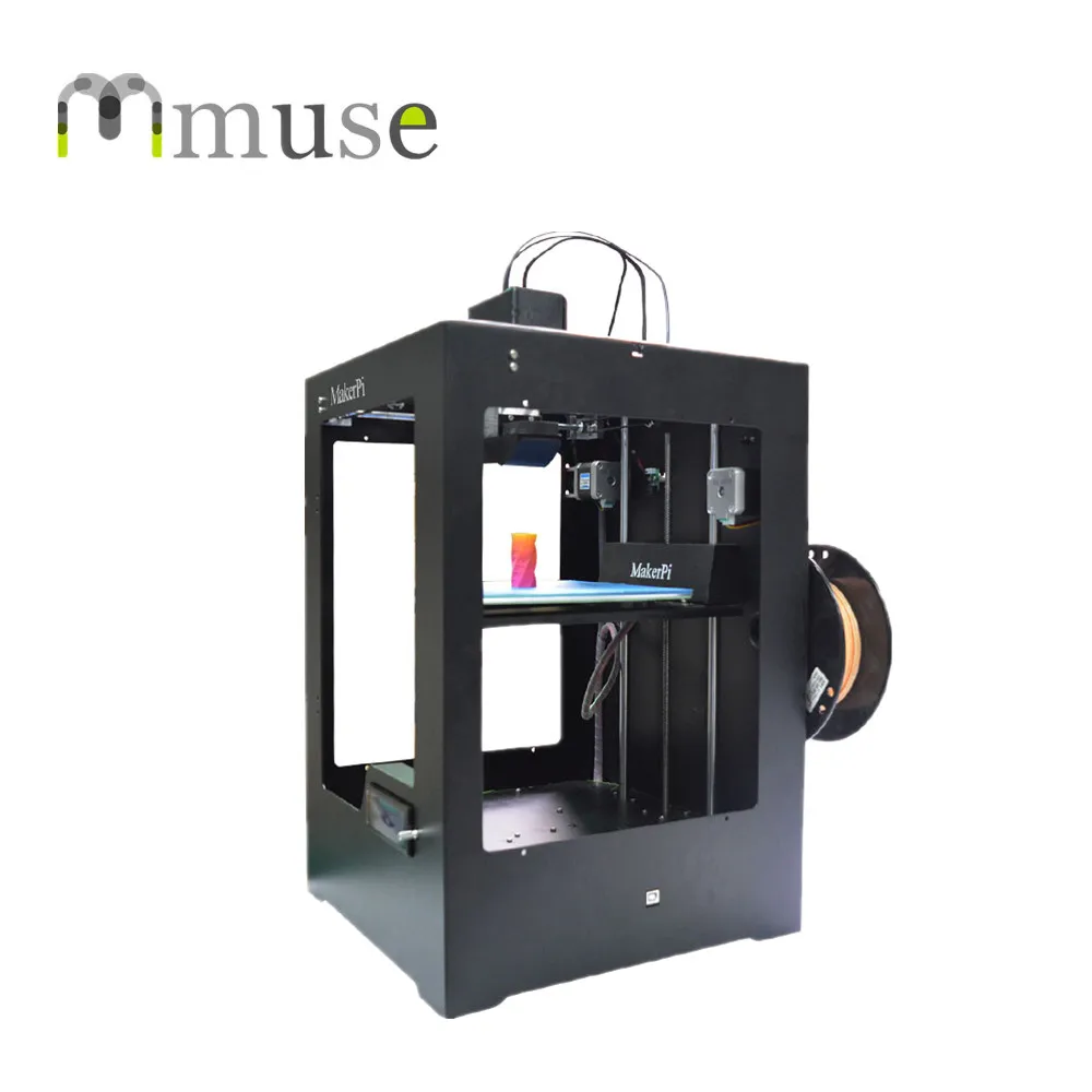 MakerPI M2030X FDM Multi Color 3D Printing Machine, FDM Desktop 3D Printer with Build Size 200*200*300mm