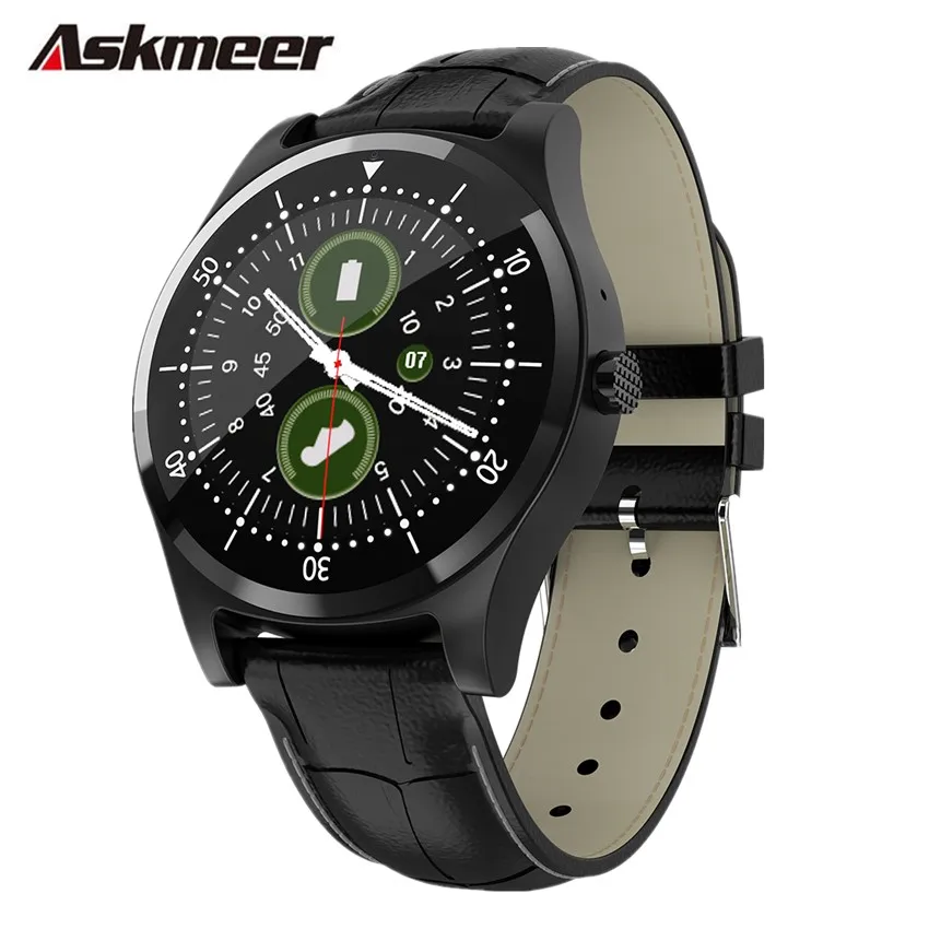 ASKMEER L18 Смарт часы 1 54 ''Фитнес с трекером отвечать на звонки монитор сердечного