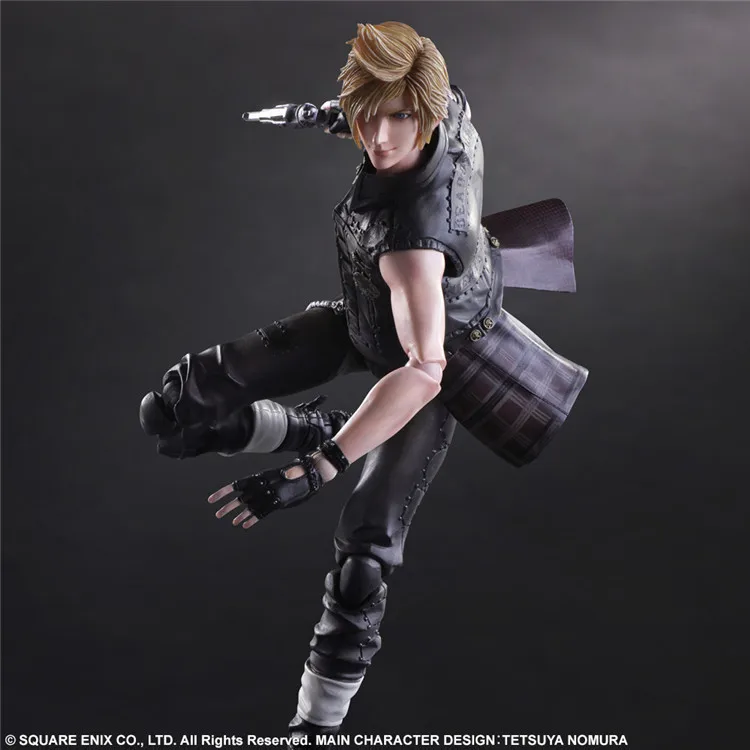 Экшн-фигурки Final Fantasy Prompto Play Arts Kai ПВХ игрушка 25 см аниме модель для фильма XV Playarts |