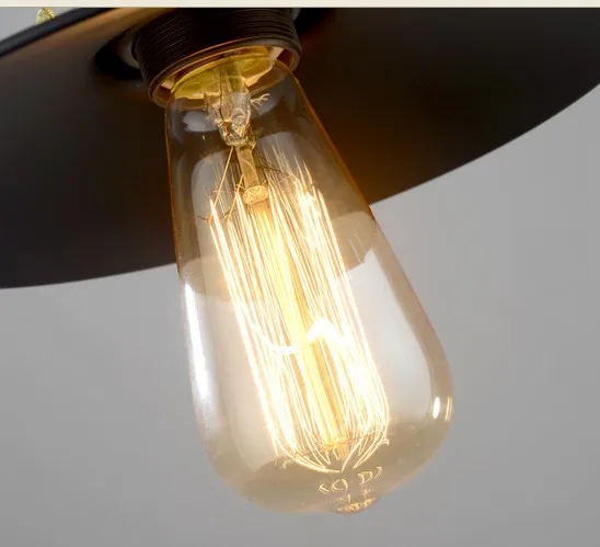 Американский кантри светодиодный потолочный светильник в стиле ретро