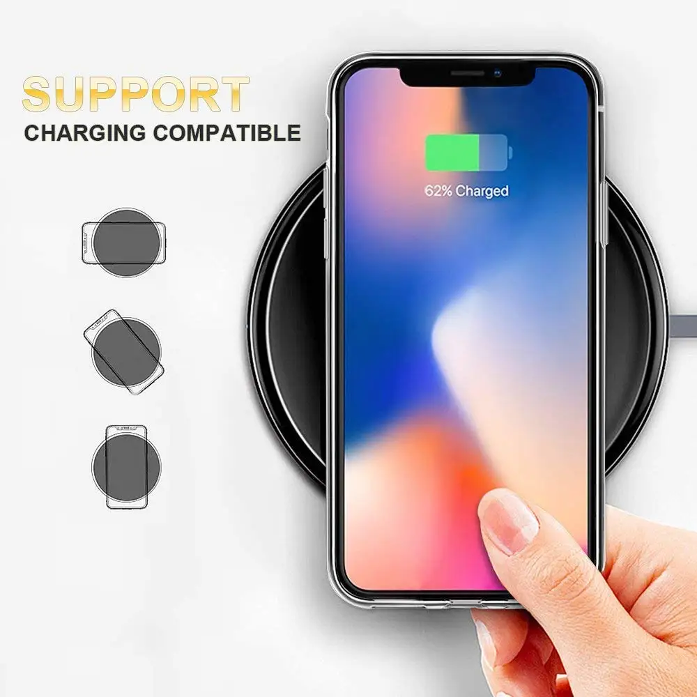 Ультратонкий прозрачный гибкий чехол из мягкого ТПУ для iPhone XR XS MAX|Бамперы| |