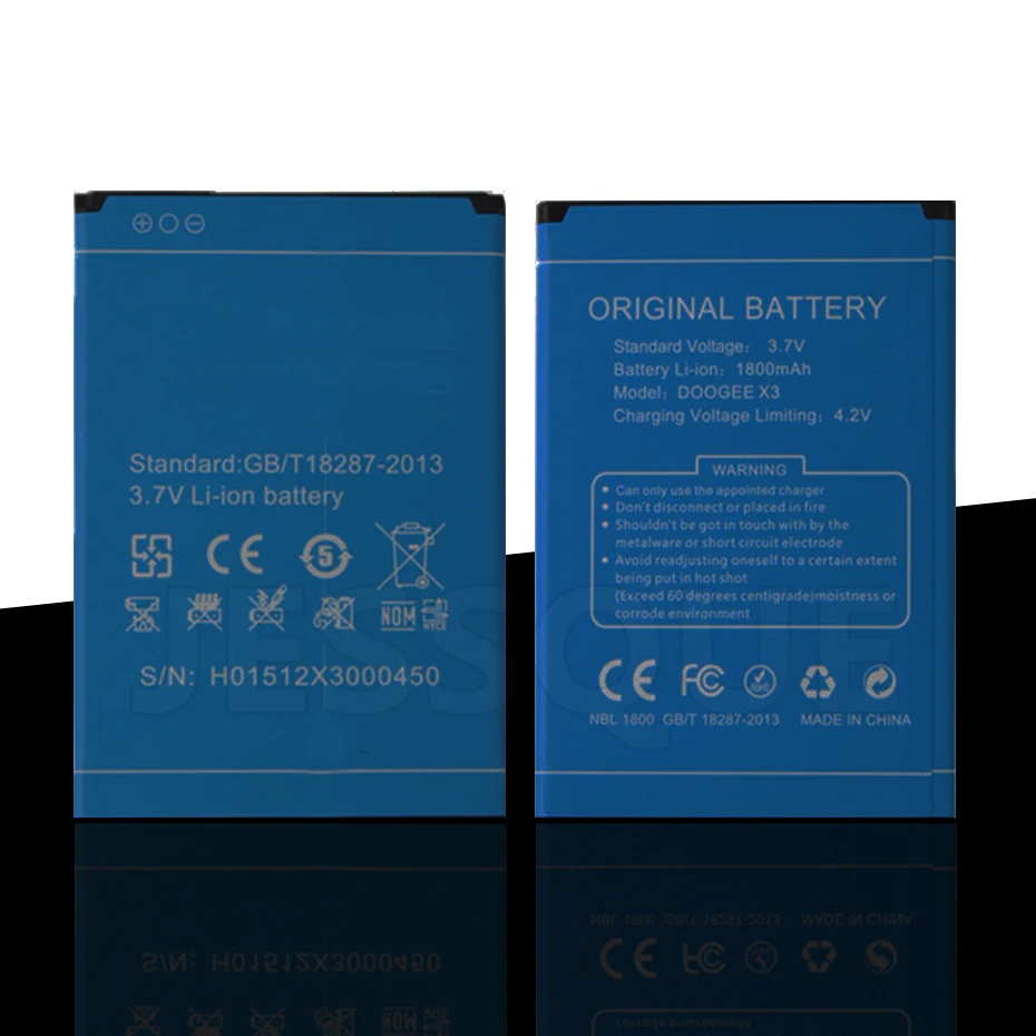 1800mAh DOOGEE X3 Cell Phone Battery ( Wholesale All kinds of Mobile ) | Мобильные телефоны и аксессуары