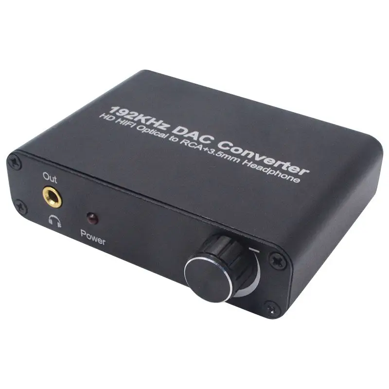 192 кГц DAC волоконно-коаксиальный преобразователь 5 1 HD цифровой аудио декодер