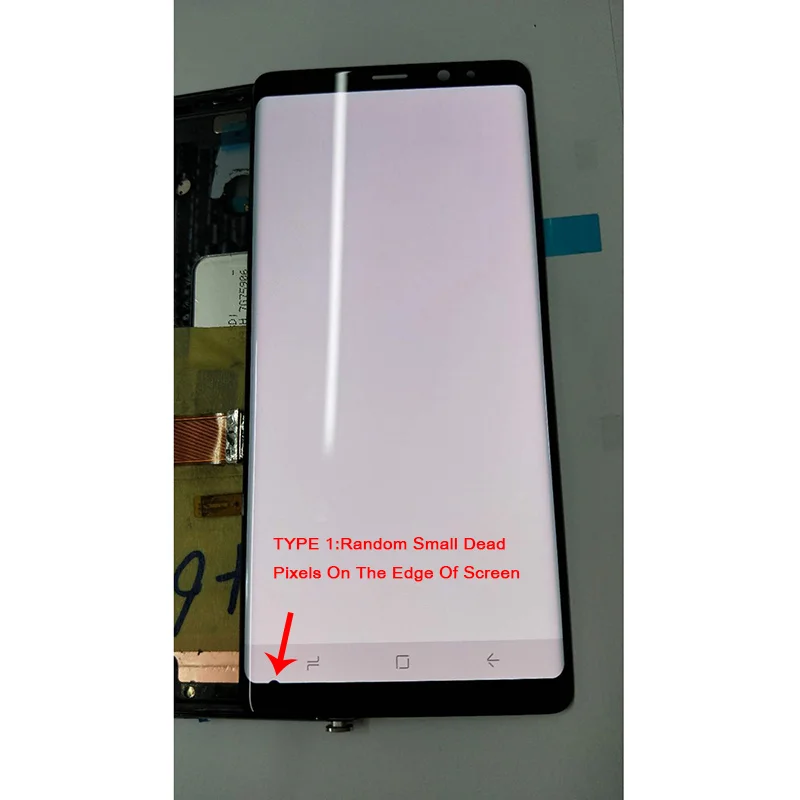 Супер AMOLED 6,3 дюймов экран для samsung Galaxy Note 8 ЖК N9500 N9500F дисплей+ сенсорный экран дигитайзер с маленькими битыми пикселями