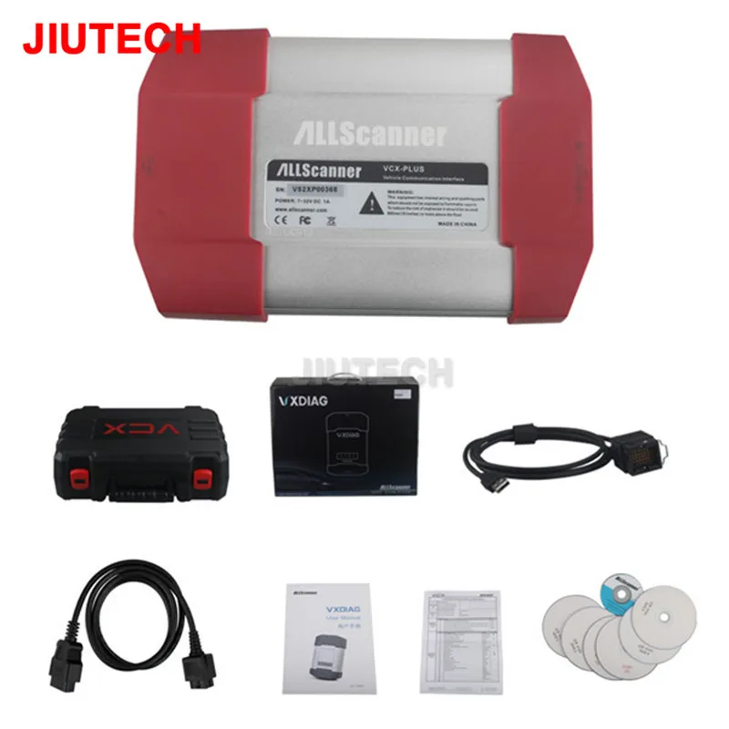

VXDIAG MULTI Diagnostic Tool 4 in 1 for toyota car diagnostic scanner for Mazda JLR with OBDII Cable