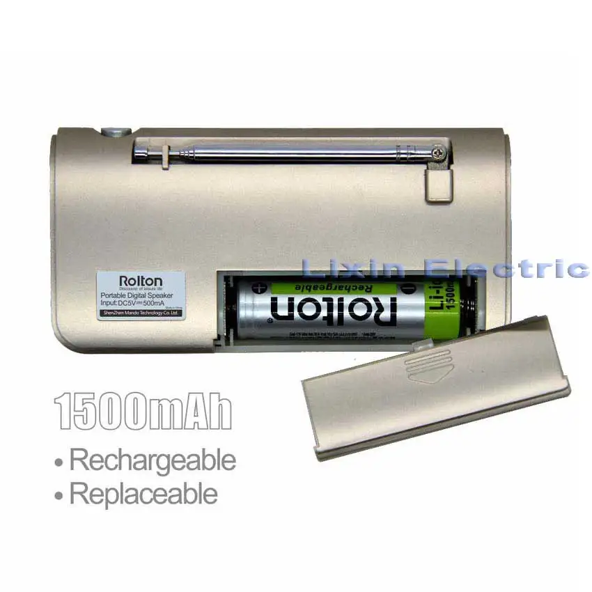 Портативная колонка Rolton T50 радио FM/AM/SW Mp3 музыкальный плеер tf карта WAV Play динамик и