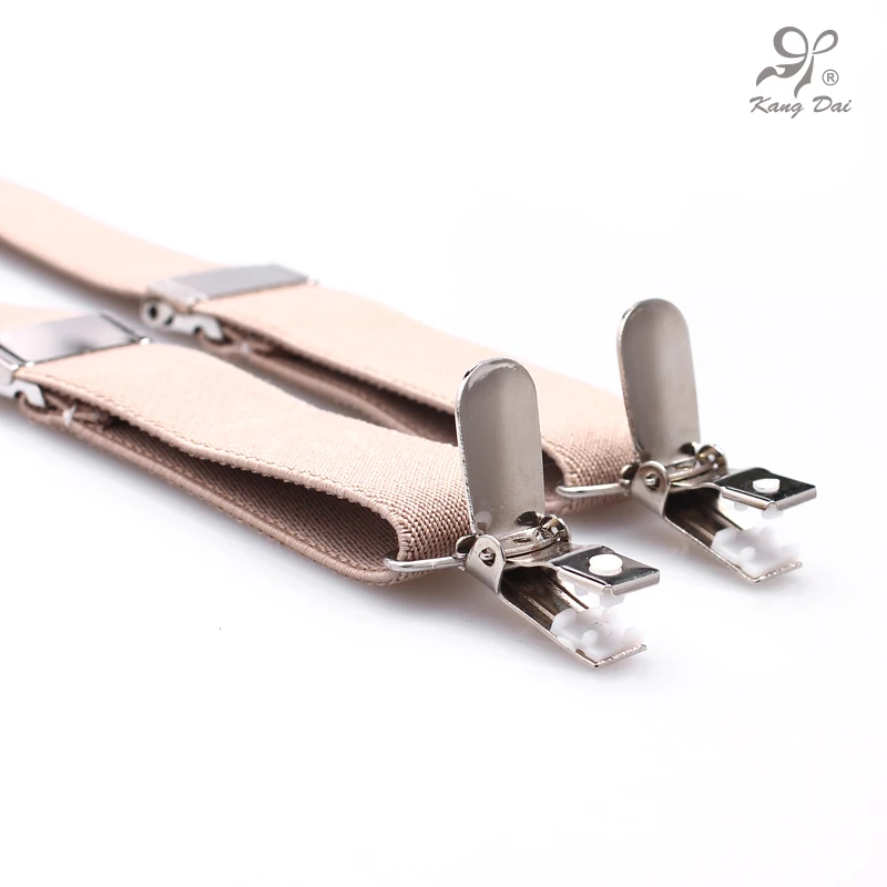 KANGDAI современный подтяжки Man со стальной зажим нержавеющей печати Лучший для