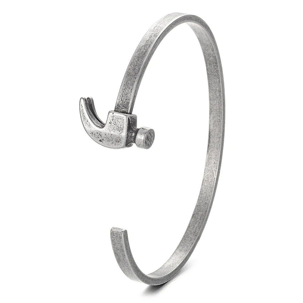 

Fashion Accessories Hammer Style Viking Bracelet Men Wristband Cuff Bracelets For Women Bangles