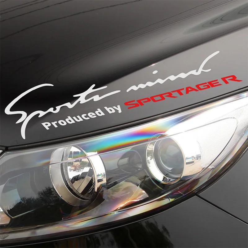 

Customization Sports mind Car Covers Car Stickers Decal Car-Styling For sportage R car accessories
