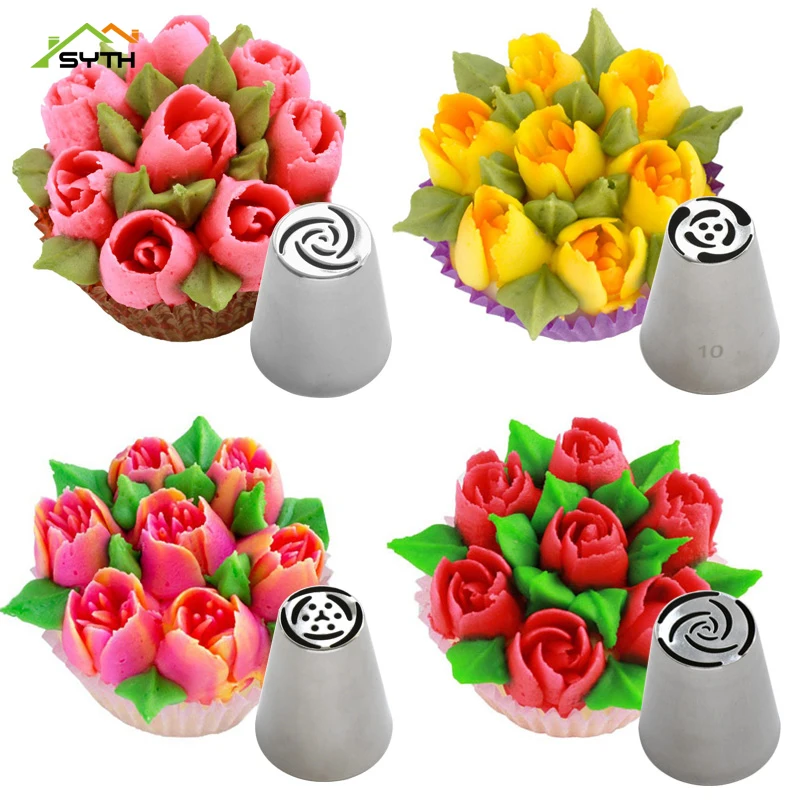 Инструменты для выпечки и 7 шт. большие русские Насадки Набор покрытие из