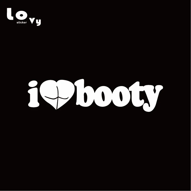 Милые виниловые наклейки для девочек в тренажерном зале с надписью I Love Booty