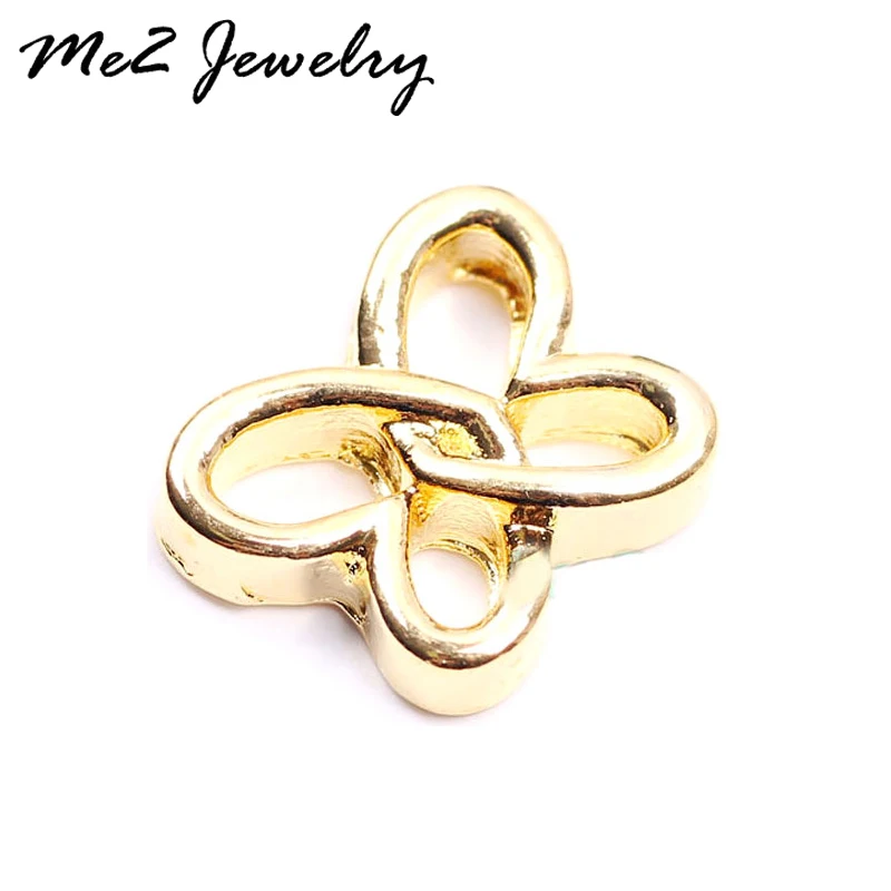 2017 Оптовая Продажа Модные золотые медальон бабочка Подвески подходят подвесные