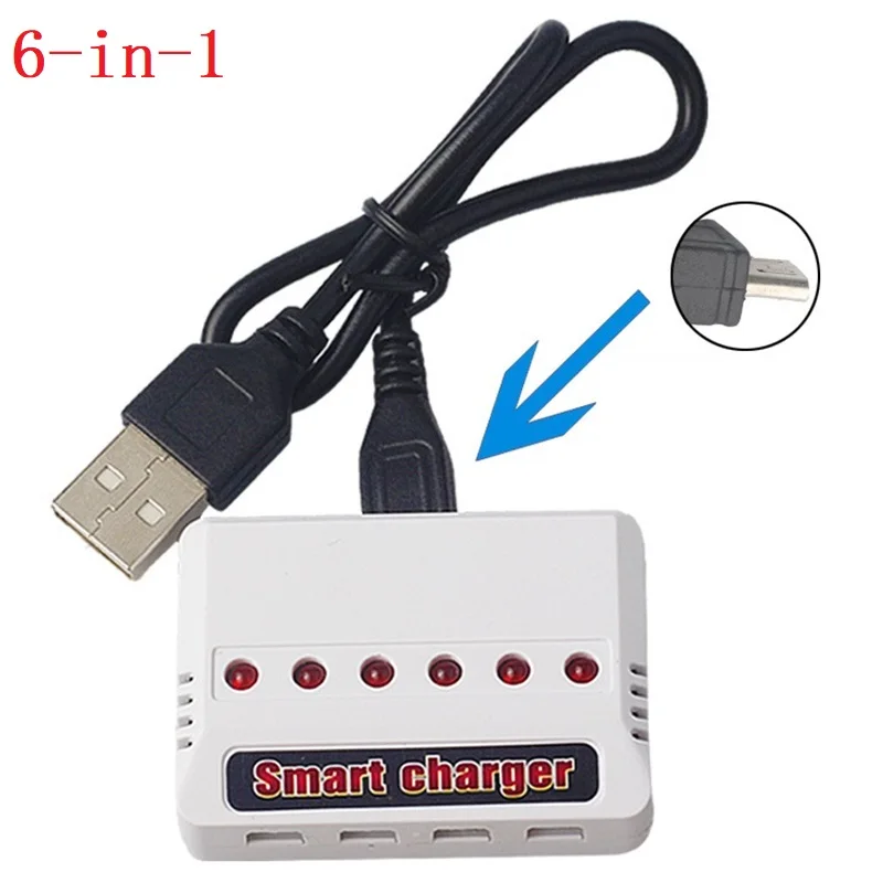Оригинальный JJRC H8 3 7 V 150mAh аккумулятор с USB зарядным устройством для H2 H48 H8Mini RC