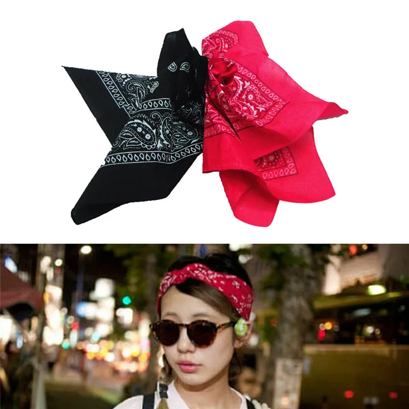 1 шт. хлопковые банданы в стиле хип хоп для мужчин и женщин головной платок шарфы