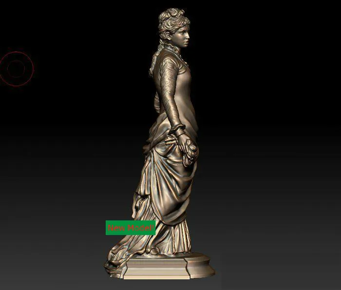 Модель 3D для станка с ЧПУ cnc в формате STL женщин|3d model for cnc|for cncmodel 3d |
