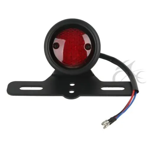 Мотоциклетная красная задсветильник РА для мотоциклистов Harley Bobber Cafe Racer| |