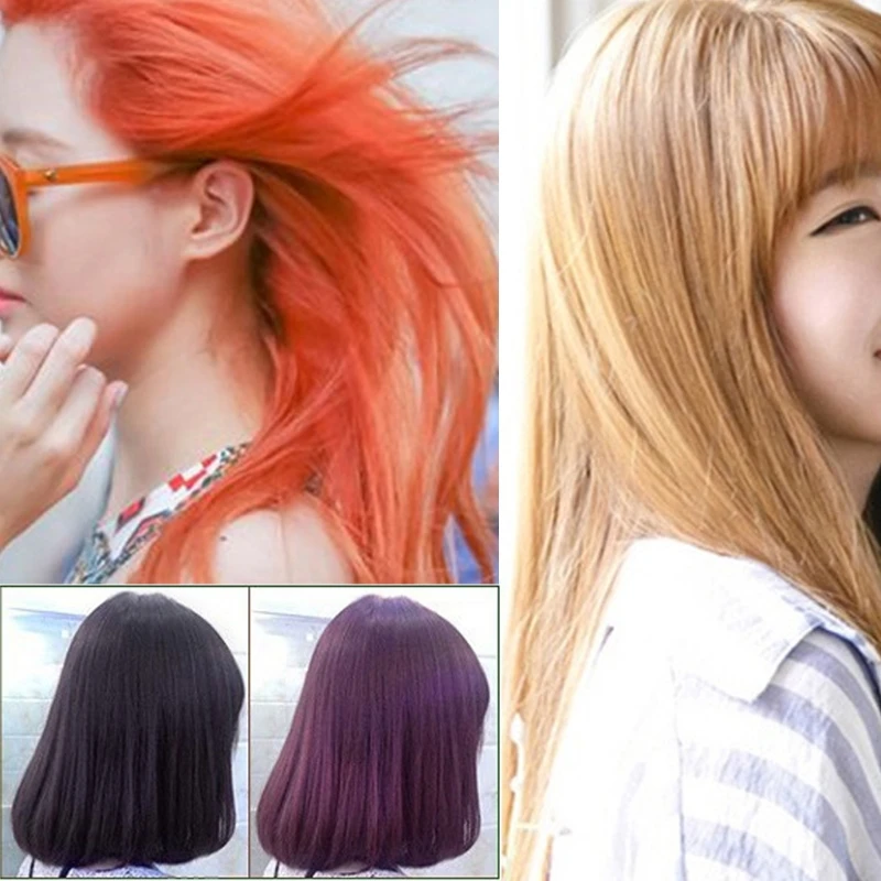 Модная салонная краска для волос Перманентная восковая мазь крем укладки Сделай