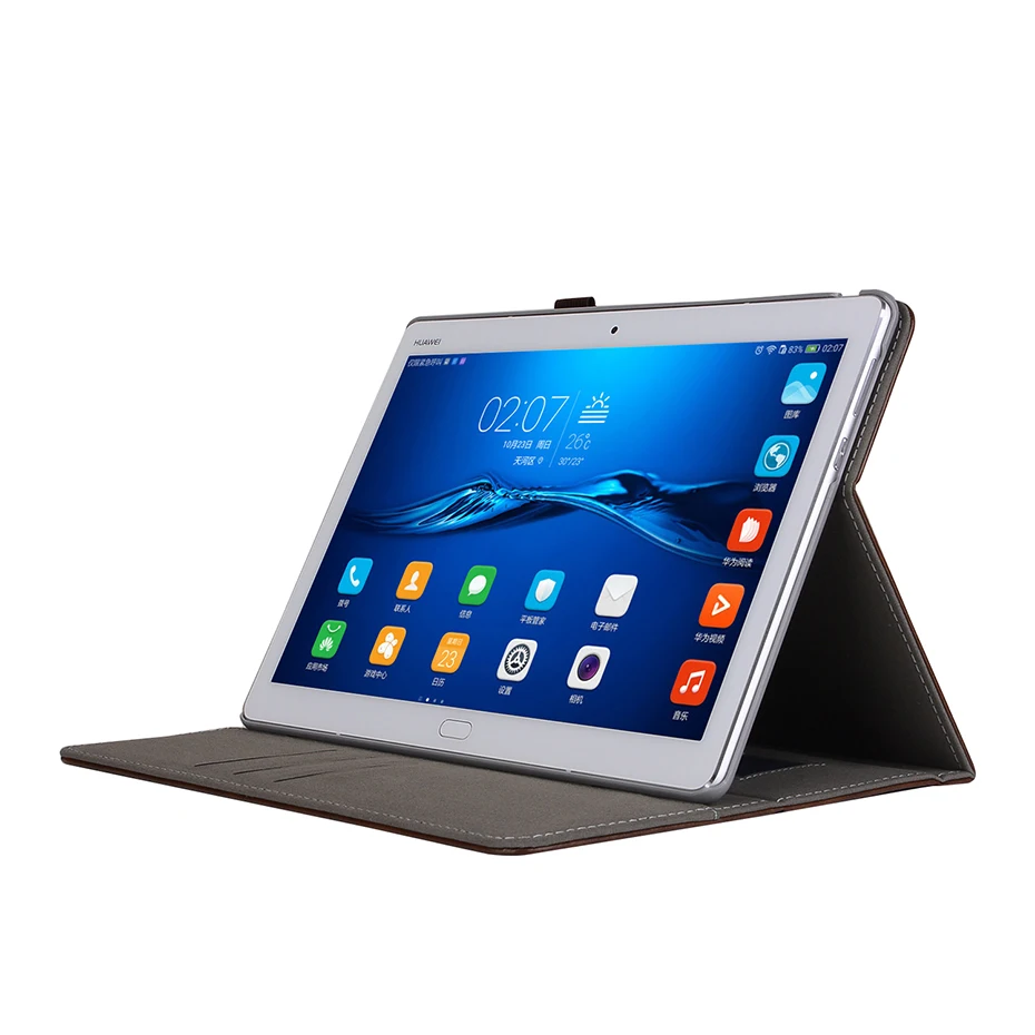Полиуретан) с откидной крышкой с функцией подставки для huawei MediaPad M3 Lite 10 WP Honor Waterplay 10,1 Smart Cover с ручной противоударный чехол из искусственной кожи чехол