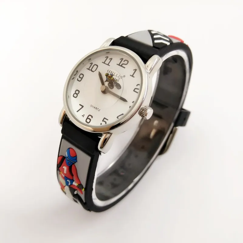 WILLIS Модные Детские Водонепроницаемые 3D мотоциклетные с мультяшным дизайном