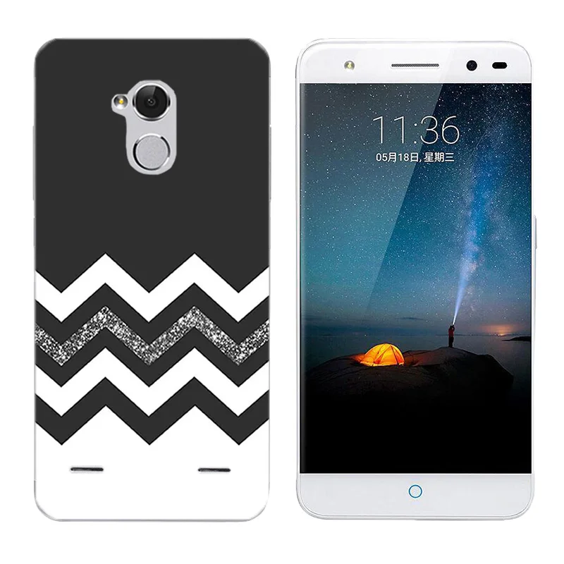 5.0&quot for ZTE Blade BA2 V7 Lite Back Cover Soft Silicone Phone Case Character Printing V7Lite Coque Capa |