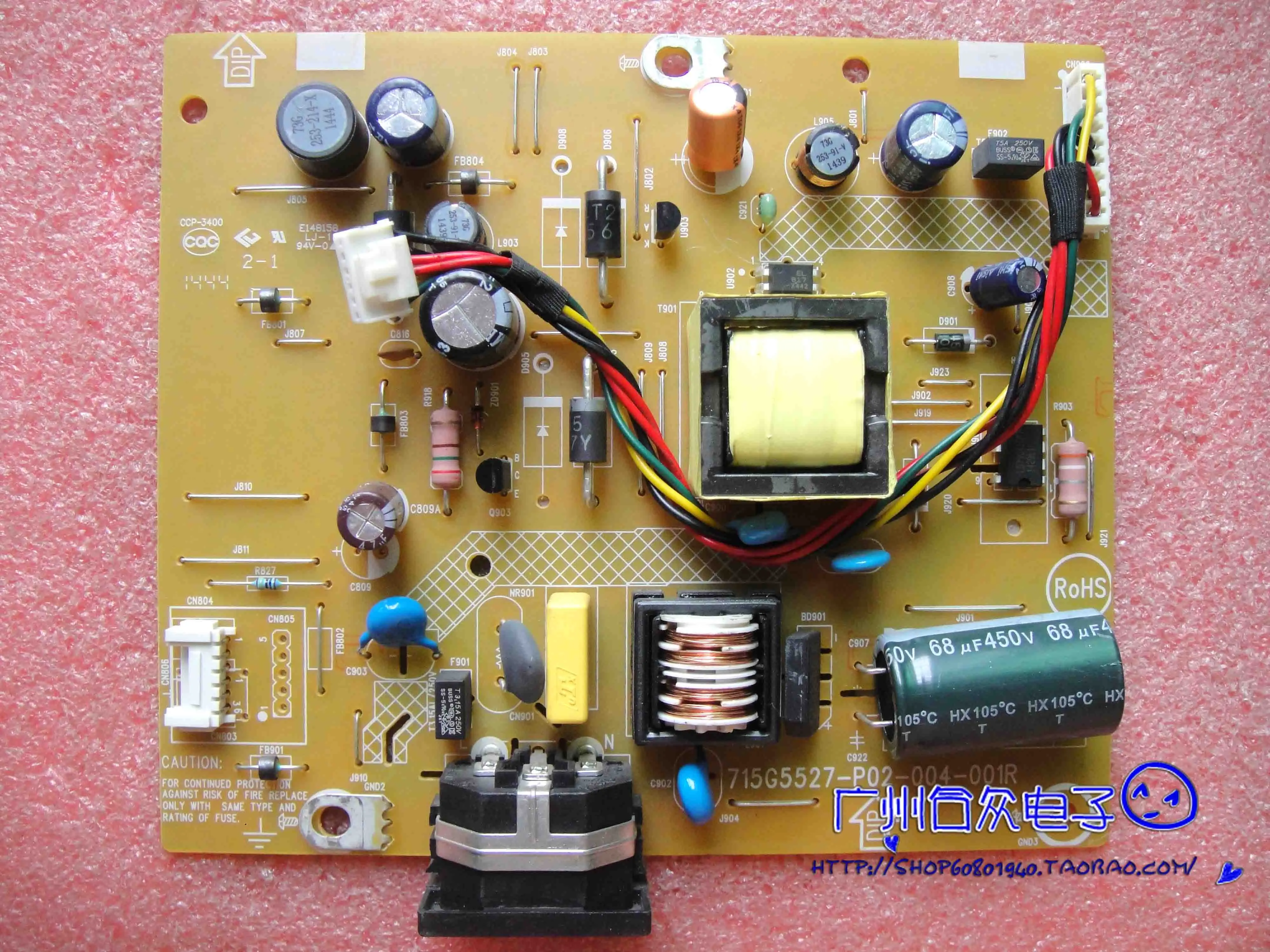 

F2014A Power Board High Voltage Board 715G5527-P02-004-001R