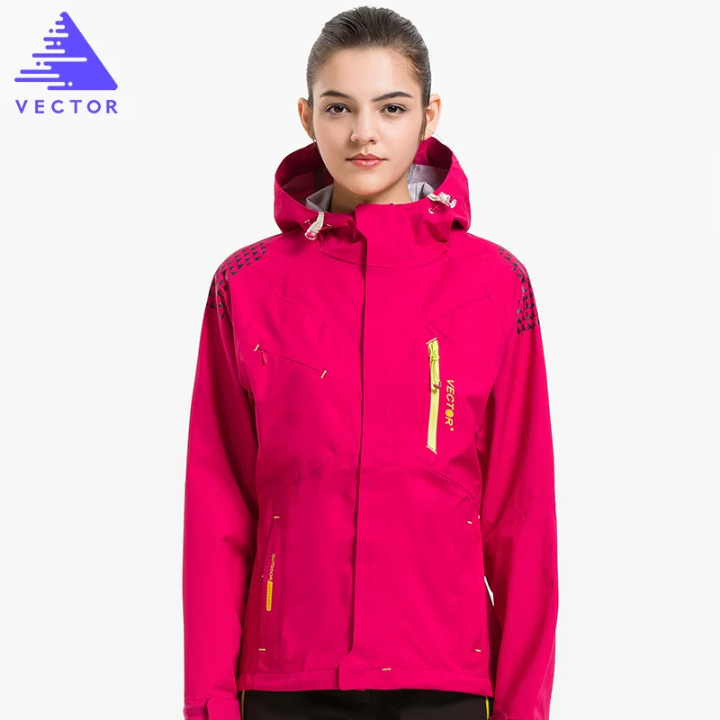 VECTOR Outdoor Jacket Women Windproof Waterproof Female Camping Hiking Jackets Rain Windstopper Windbreaker 60021|hiking jackets|waterproof