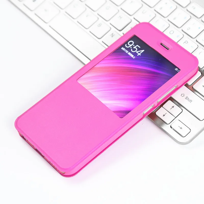 4 цвета для Xiaomi Mi Max 2 флип-чехол телефона умный защитный чехол Max2 автоматическое