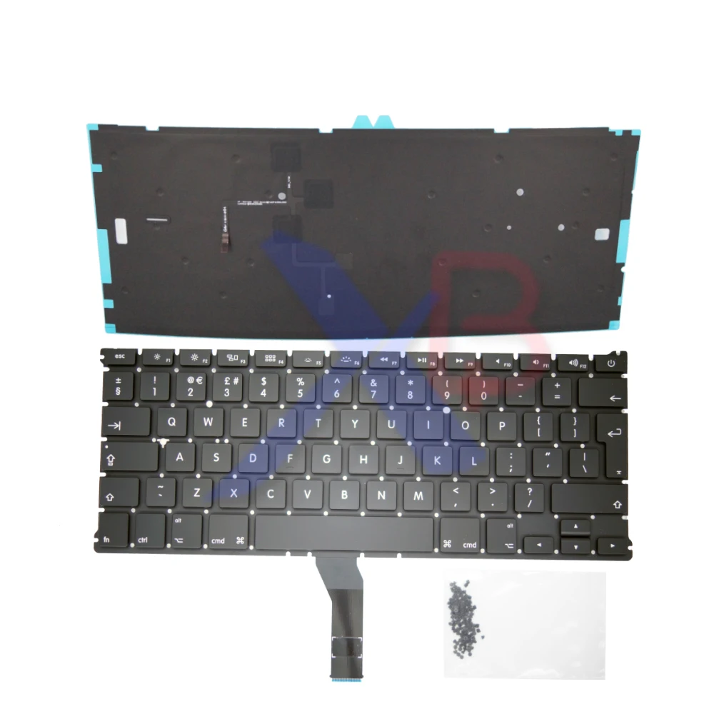 Стандартная английская клавиатура/подсветка + 100 шт. винтов для клавиатуры MacBook Air
