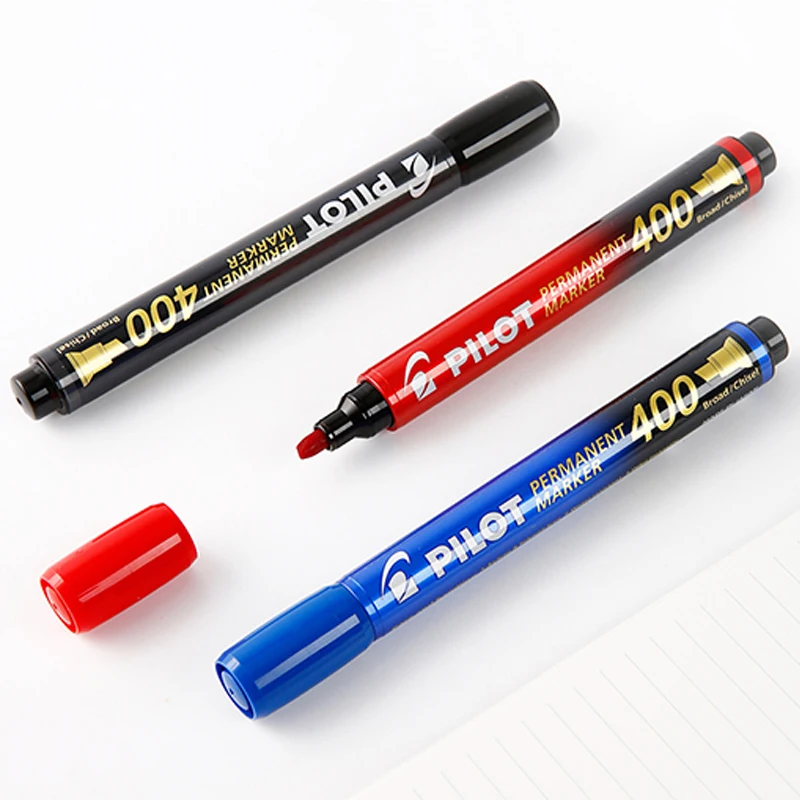 1 шт. пилот маркер SCA-400 масляной красный синий черный толстый цвет быстросохнущие