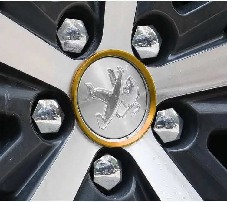 Автомобильный Стайлинг заглушка автомобильного колпака наклейки для peugeot 2008 3008 4007 4008 5008 508 RXH SW партнер 308 307 508 RCZ автомобильные аксессуары