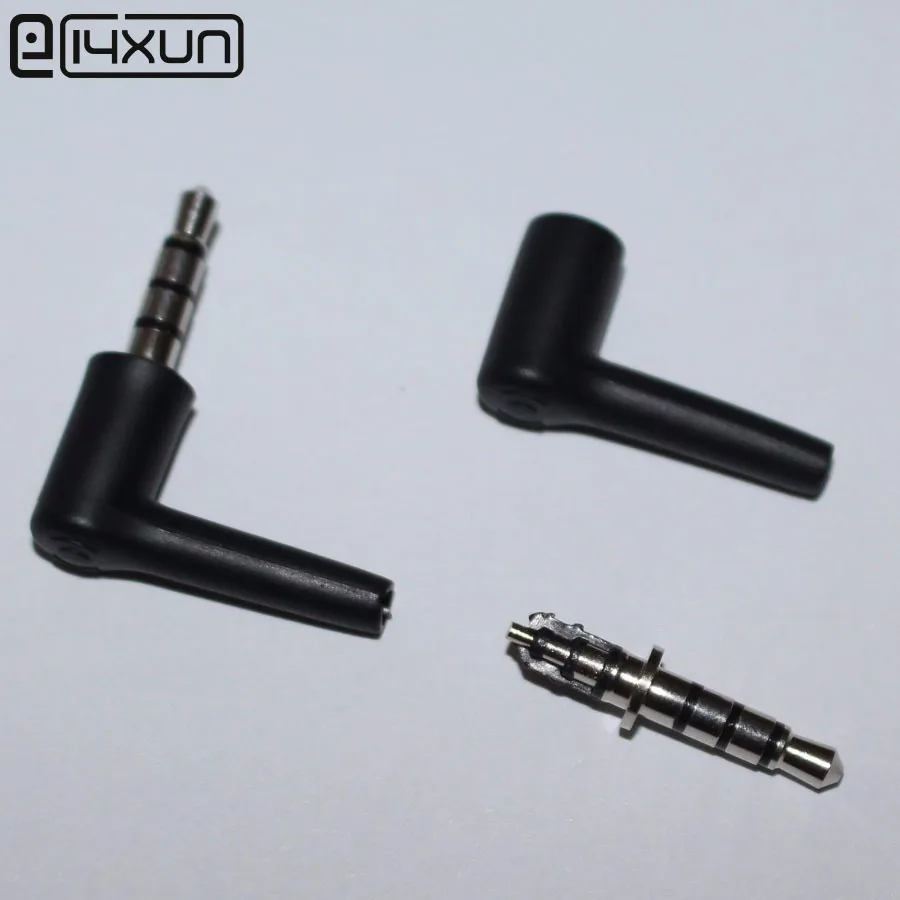 Стереогарнитура с разъемом для наушников 2 шт. 3 5 мм 4 разъема|plug connector|plug blackplug 3.5mm |