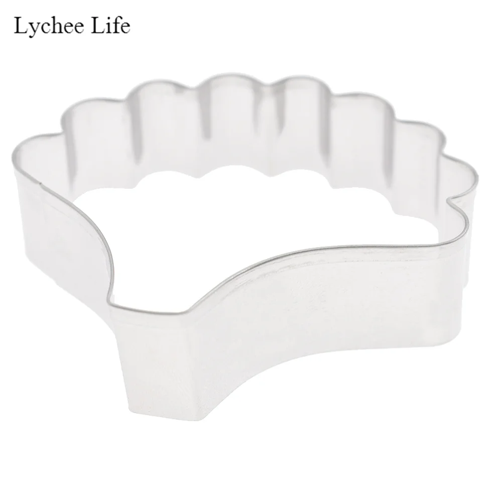 Lychee Life 3 шт./компл. формы лепестков цветов из нержавеющей стали дизайнерские DIY
