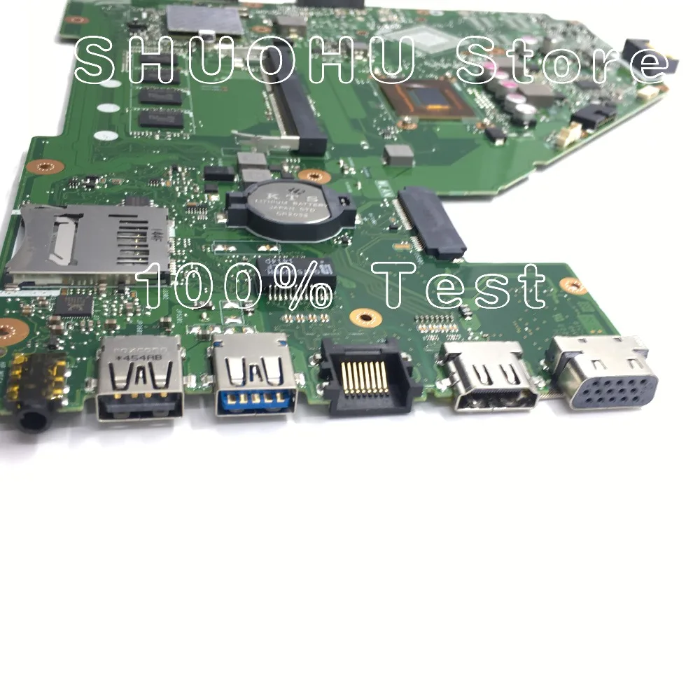 KEFU X550CA для ASUS X550CC R510C Y581C X550C X550CL Процессор I7 4GMemory материнская плата ноутбука