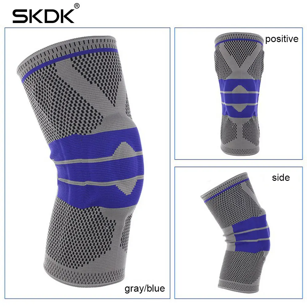SKDK эластичный наколенник поддержка колена Регулируемый наколенник Kneecap спортивные баскетбольные Верховые спортивные защитные наколенники