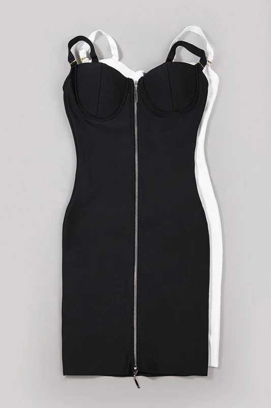 Новинка 2017 года черный белый цвет Спагетти ремень v-образным вырезом спереди на