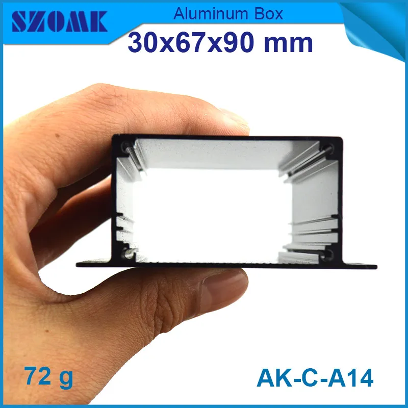 4 штуки в партии хит продаж Настенный алюминиевый экструзионный корпус 30*67*90 мм 1