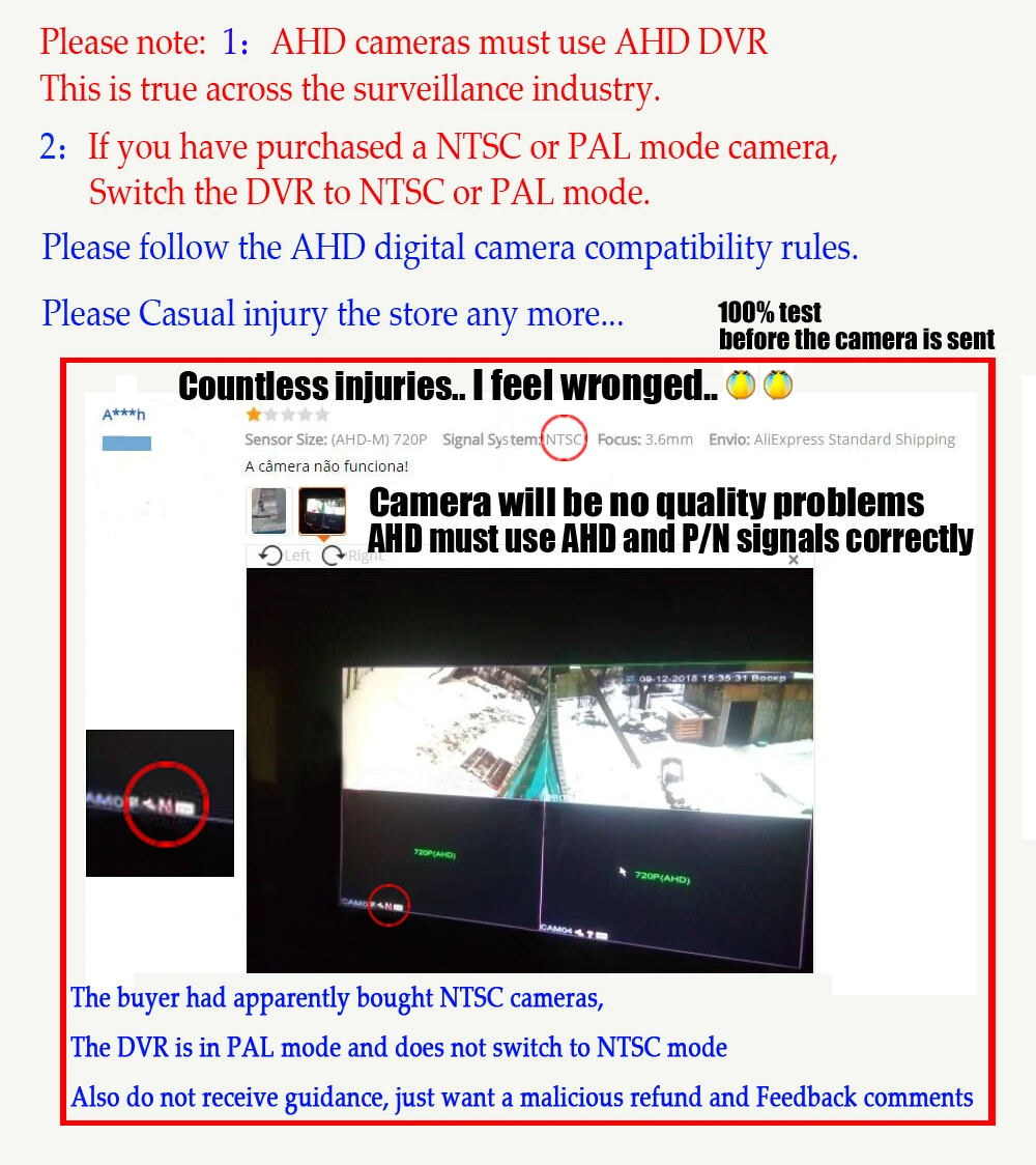 AHD CCTV камера 720P 960P 1080P 1MP 2MP sony IMX323 сенсор Ультра низкое освещение ночное видение 2,8 мм широкоугольный объектив для помещений