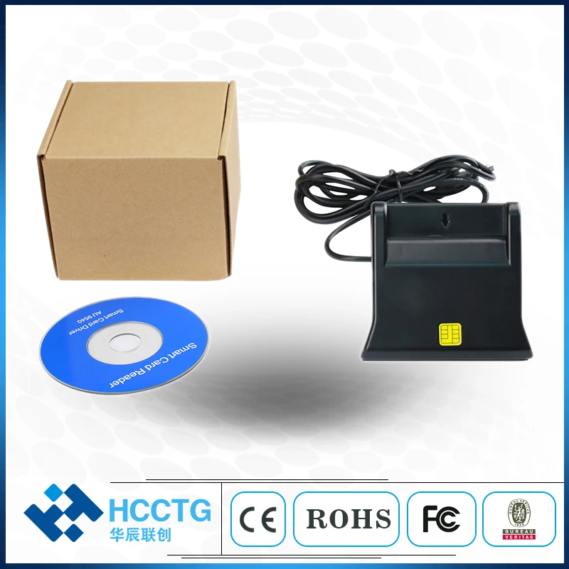 

Single ISO 7816 USB Insertion ID/IC EMV Smart Chip Card Reader DCR31