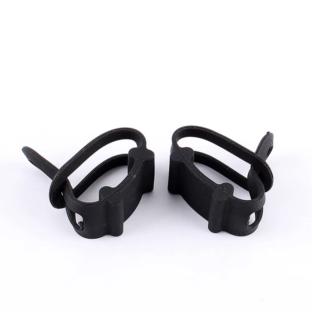 1 пара передняя фара для велосипеда светильник держатель Руль ремень силиконовые