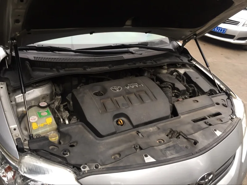 2007----2013 Для Toyota Corolla крышка капота гидравлическая штанга стойка телескопическая штанга капот двигателя поддержка подъема 2 шт. автомобильный Стайлинг - Цвет: 2007----2013