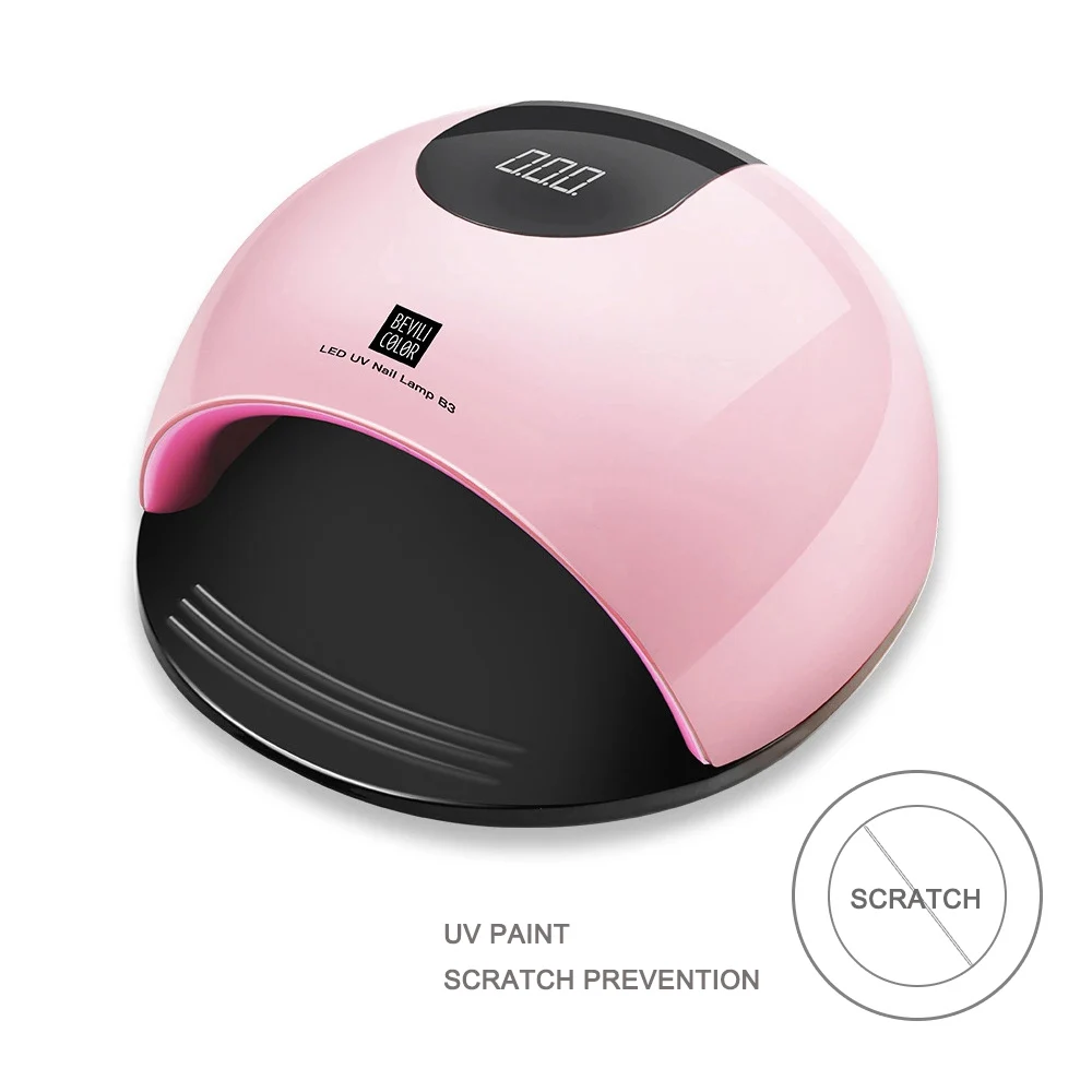 B3 Pink UV paint Hot LED UV Nail Lamp B3 Colorful 80W Manicure 36 LEDs Machine UV Nail Dryer Ice Nagel Lamp SUN Light Fast Curing All Gel Varnish - Цвет: B3 Pink UV paint