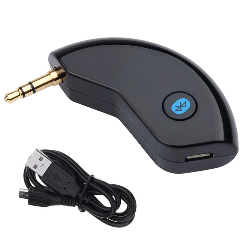 Bluetooth приемник Универсальный Беспроводной автомобильный Bluetooth 4,2 стерео аудио музыкальный приемник 3,5 мм AUX адаптер микрофон с громкой связи